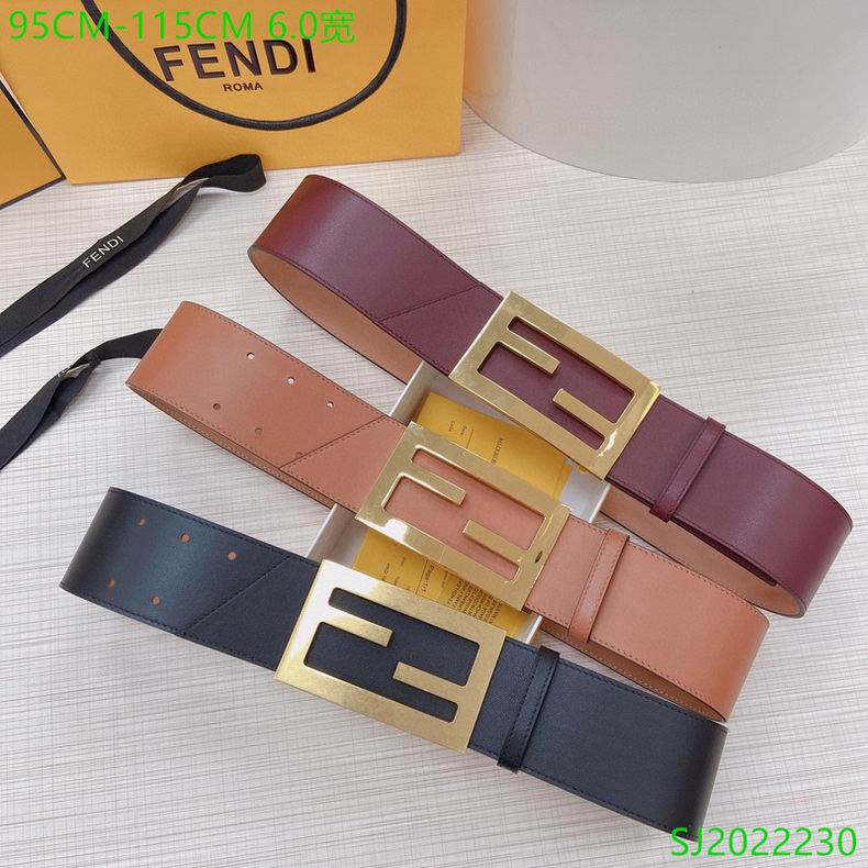 Fendi Belt 60mmX95-115cm 7D02
